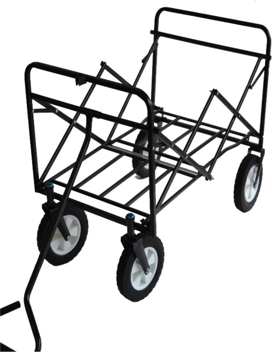 Rijoka Opvouwbare Bolderkar/Bolderwagen Rood 4 Rijoka Opvouwbare Bolderkar/Bolderwagen Rood - Afbeelding 2