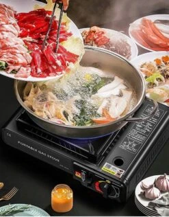 IBright Draagbare Camping Kooktoestel - Gasbrander - 1 Pits Gaspit - Elektrische Ontsteking - 2900 Watt - Met Koffer - Zwart -Buiten Kamperen 938x1200 3