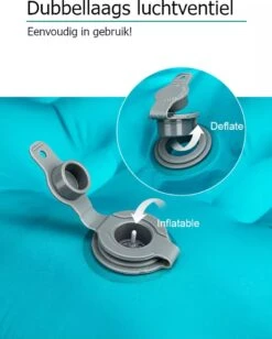 Naturehike® 3D Luchtmatras Premium - Comfortabel R-waarde 2.0 - Extra Dikke Slaapmat - Luchtbed Kamperen - Opblaasbaar Matras - Lichtgewicht - Outdoor - Camping -Buiten Kamperen 961x1200 1