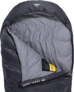 NOMAD® Taurus 250 Slaapzak | 210x80cm Grijs | Lichtgewicht & Kwalitatief | Slaapzak | Incl Hoes -Buiten Kamperen 962x1200