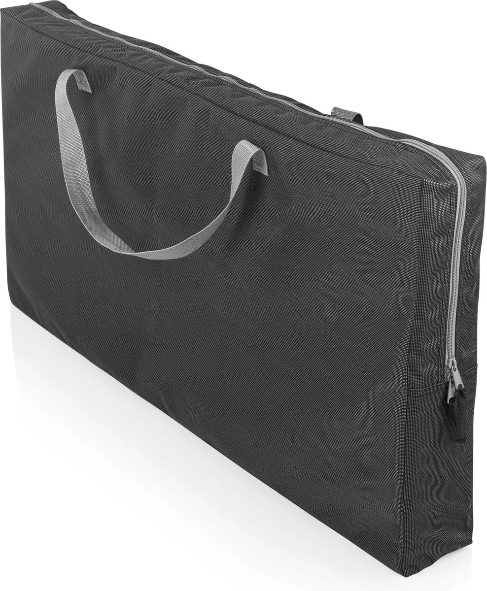 Campart Campingkeuken KI-0734 - Campingkast Groot - 4 Verstelbare Poten - Opvouwbaar En Lichtgewicht - Inclusief Opbergtas - Grijs 10 Campart Campingkeuken KI-0734 - Campingkast Groot - 4 Verstelbare Poten - Opvouwbaar En Lichtgewicht - Inclusief Opbergtas - Grijs - Afbeelding 8